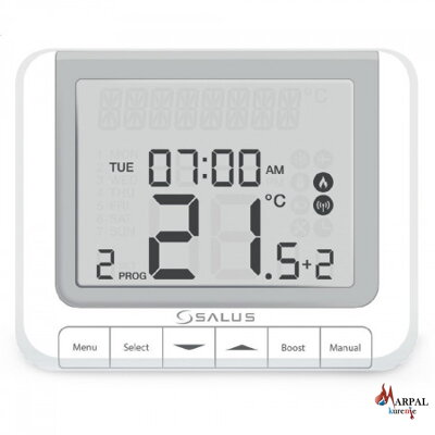 Týždenný programovateľný termostat SALUS RT520