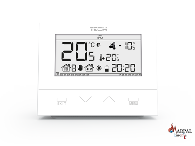 Bezdrôtový izbový termostat TECH EU-292 v2