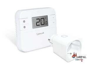 Bezdrôtový digitálny termostat so spínacou zásuvkou SALUS RT310SPE