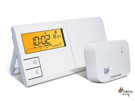 Bezdrôtový týždňový programovateľný termostat SALUS 091FLRFv2