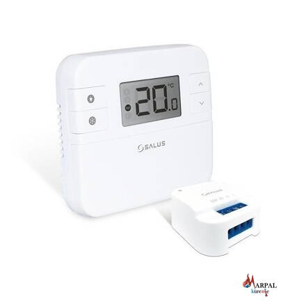 Bezdrôtový digitálny termostat so spínacím relé SALUS RT310SR