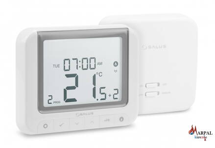 Bezdrôtový týždenný programovateľný termostat SALUS RT520RF      DOPREDAJ