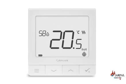 Bezdrôtový digitálny izbový termostat SALUS SQ610RF